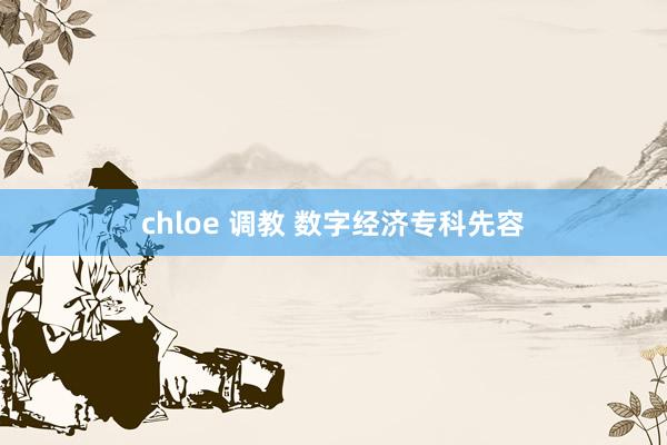 chloe 调教 数字经济专科先容